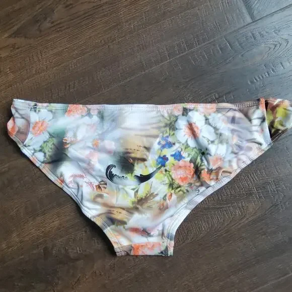 Beach Joy Women's Medium Bikini Top & Bottom Swimsuit Resort Wear Tropical Print - Picture 6 of 10